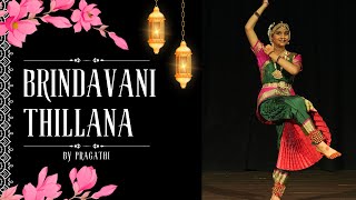 Brindavani Thillana  Natyashastra Bharatanatyam Academy [upl. by Edialeda]