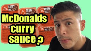 麥當勞竟然有咖哩醬？McDonalds has CURRY SAUCE  Alan Wan 大隻仔溫家偉 [upl. by Marelya]