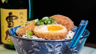 RECETTE JAPONAISE  les œufs frits a la japonaise [upl. by Natsuj]