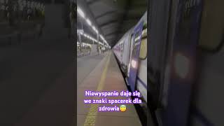 Katowice Nocą  Dworzec z PKP ICCC [upl. by Ardys]