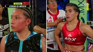 FERNANDA SARMIENTO VS ESTEFANY ALEGRIA [upl. by Roux]