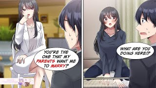 Manga Dub I reunited with the girl who was cold to me in high school at a matchmaking RomCom [upl. by Aitnohs108]