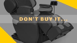 Dont Buy ItFull Body Zero Gravity Shiatsu Massage Chair [upl. by Welcher]