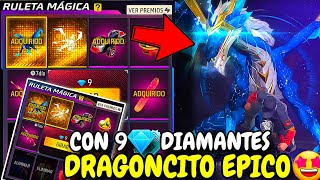 PATRONES Como SACAR ALA DELTA DRAGÓN CÓSMICO y la Animación DRAGON con 9 DIAMANTES en RULETA MAGICA [upl. by Nyad347]