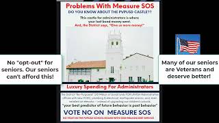 NO ON SOS PVPUSD 2024 [upl. by Tonkin]