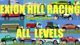 Exion Hill Racing  All Levels Completed  Full Game  Unlocked All Cars [upl. by Jelks]