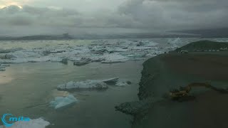 Iceland Reykjavik  Glacier Break upVolcanic Activity 2016 05 24 222341 [upl. by Fionna318]