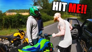 WHEN BIKERS FIGHT BACK  Crazy Motorcycle Moments Ep 29 [upl. by Isidro]