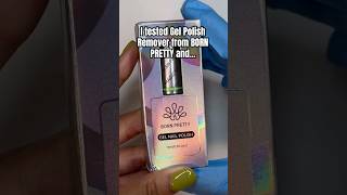 I tested Gel Polish Remover from BORN PRETTY and [upl. by Rekyr736]