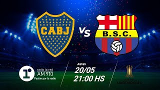 BOCA VS BARCELONA  EN VIVO  COPA LIBERTADORES [upl. by Etnaihc]