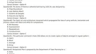 Architectural Assistant in Public Works Department Architectural Wing questionkpscpwd2019part2 [upl. by Deedee]