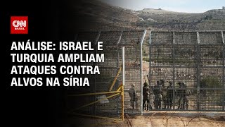 Análise Israel e Turquia ampliam ataques contra alvos na Síria  WW [upl. by Ellenet]