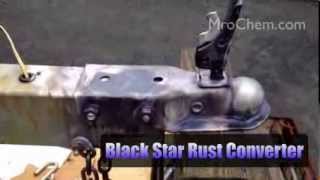 How To Convert Rust On Metal with Rust Converter Blackstar [upl. by Thalia88]