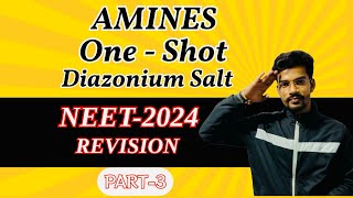 Diazonium Salt  Amines  NEET2023Class12  Part3  neet [upl. by Takakura563]