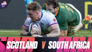 Scotland v South Africa  Extended Match Highlights  Autumn Nations Series [upl. by Pollux]