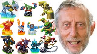 Michael Rosen Rates All Of The 32 SSA Skylanders [upl. by Montford]