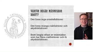 Varför begår människor brott [upl. by Rolfston]