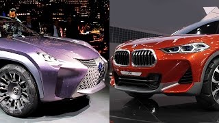 BMW X2 vs Lexus UX — новые миникроссоверы [upl. by Bunting]