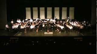 Northwestern Middle School 7th Grade Band Serengeti  John Higgins [upl. by Cirala]