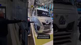 Camiones Chinos hasta 840CV y TeslaSemi en Europa encamion camion automobile camiones truck [upl. by Yltnerb]