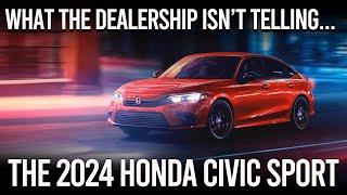 2024 Honda Civic Sport Review [upl. by Ecinert841]