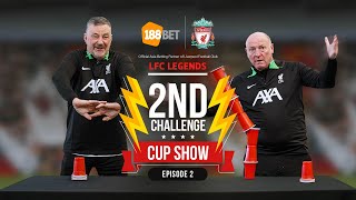 Shaky Hands Liverpool FC Legends McMahon and Aldridge Cup Shows Challenge  Episode 2 [upl. by Suzie]