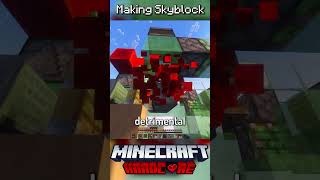 I Made Skyblock in Minecraft Hardcore 2 [upl. by Notnroht315]