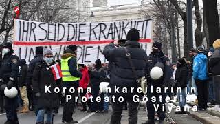 Anti Corona Demos Wien [upl. by Sineray]