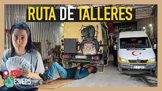 Descubriendo TODOS los talleres de Turquía  Overland Roadtrip  E3EP5  Iveco Daily camper 4x4 [upl. by Anirec786]