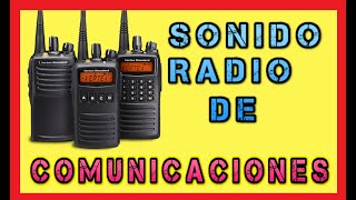 🚨 Sonido de RADIO de COMUNICACIONES Sonido REPORTE por RadioRadio Communication Sound [upl. by Laon791]