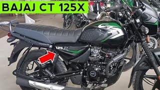 New Model Bajaj CT 125X Bike Price Fetures Spefication launch 2024Full Details [upl. by Adabel842]