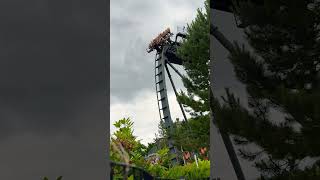 OBLIVION Dive Coaster at Alton Towers FirstEver Experience [upl. by Alegnatal565]