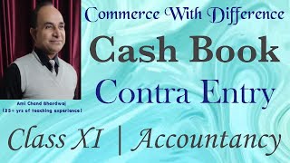 Cash BookContra Entry [upl. by Aninotna]