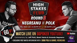 High Stakes Feud  Negreanu vs Polk  Round 9  TGGIF  Exclusive Interviews with Doug Polk amp DNegs [upl. by Islek440]