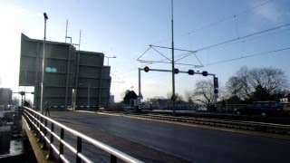 Hoornbrug Ophaalbrug Drawbridge Rijswijk [upl. by Annasiul]