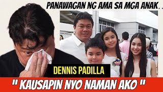 EXCLUSIVE DENNIS PADILLA MAY PANAWAGAN KINA JULIA CLAUDIA AT LEON BARRETTO [upl. by Mattie]