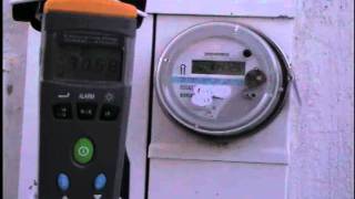 emf smart meter radiation levels outside of our home [upl. by Harday]