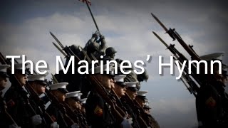 The Marines Hymn  Lyrics  Sub Indo [upl. by Dygall]