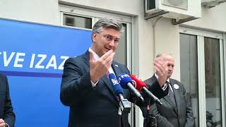 Premijer Plenković o Vladi nacionalnog spasa Zorana Milanovića [upl. by Ydda]