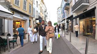 Cannes Walking Tour ProvenceAlpesCôte dAzur France 4K 60fps Ultra HDR [upl. by Cottrell]