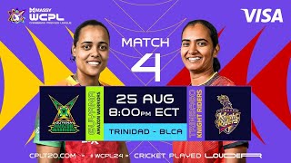 LIVE  Guyana Amazon Warriors vs Trinbago Knights Riders  WCPL 2024 [upl. by Euqinu]