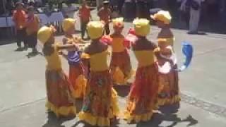 baile calipso niños yniñas escuela lider los corales limon [upl. by Ettevram]