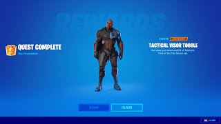 How to Get Tactical Visor Toggle Emote The Foundation Emote in Fortnite [upl. by Khan]