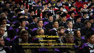 UNSW Canberra end of Year 2023 Graduation Ceremony for the STEM programs [upl. by Jobie640]