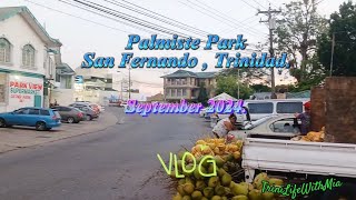 Palmiste Park San Fernando Trinidad 🇹🇹 A walk through [upl. by Ynohtnakram]