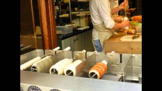 TRDELNIK  SWEET PASTRY in PRAGUE Street Food 01 [upl. by Ganny]