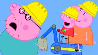 A Day At Digger World 🚜  Peppa Pig Official Full Episodes [upl. by Dyana]