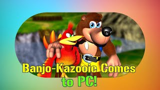 BanjoKazooie Decompiled The Classic N64 Game Comes to PC [upl. by Aicenod]