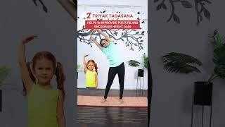 Yoga For Increasing Height yogaforkids [upl. by Valerio37]