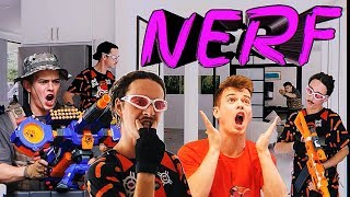 Nerf War Funny MomentsPDK Films [upl. by Lukash831]